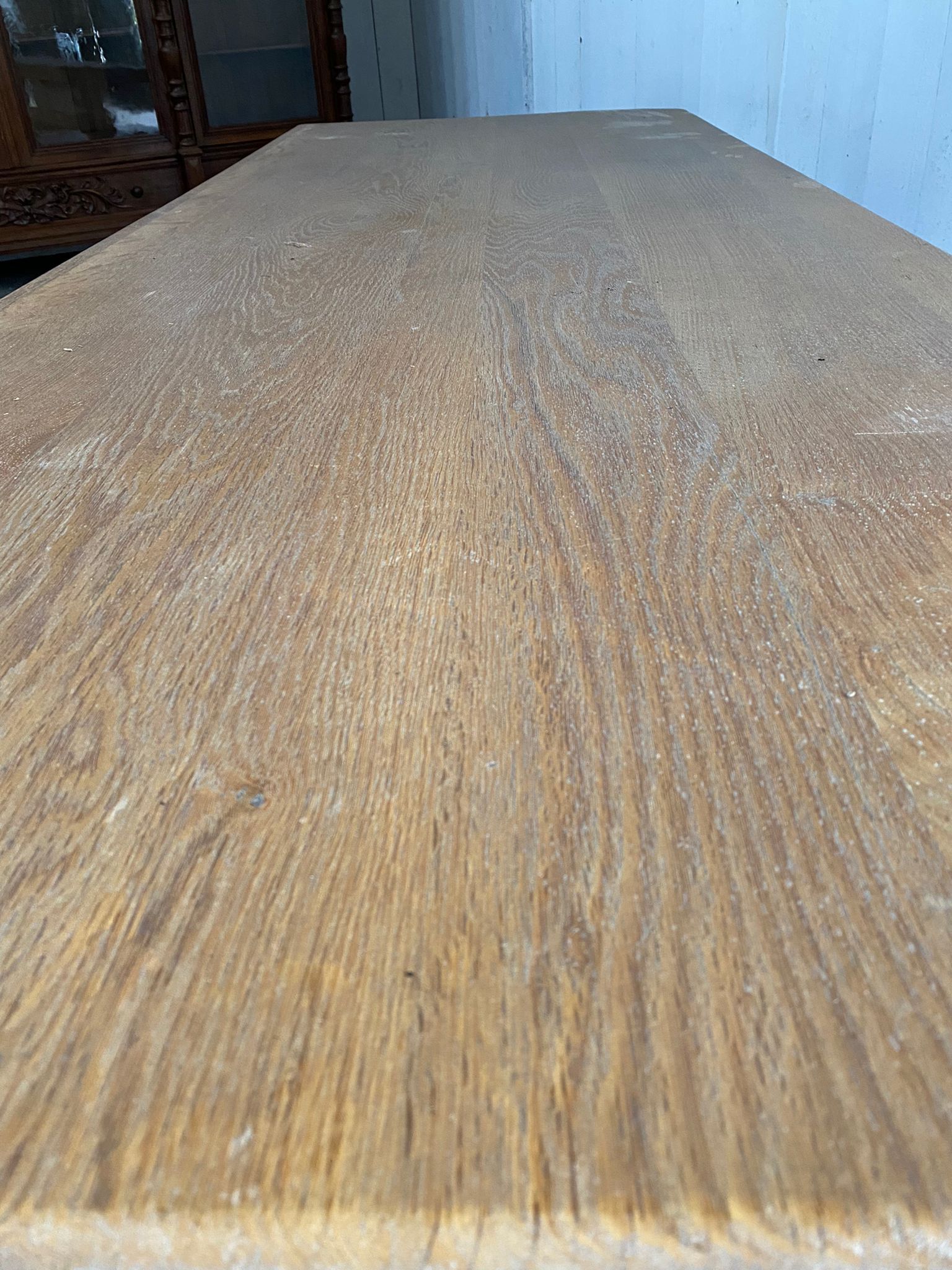 Elm farmhouse table