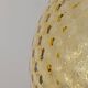 Amber glass pendant light