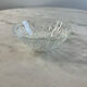 Cut glass bowl stamped France 11cm