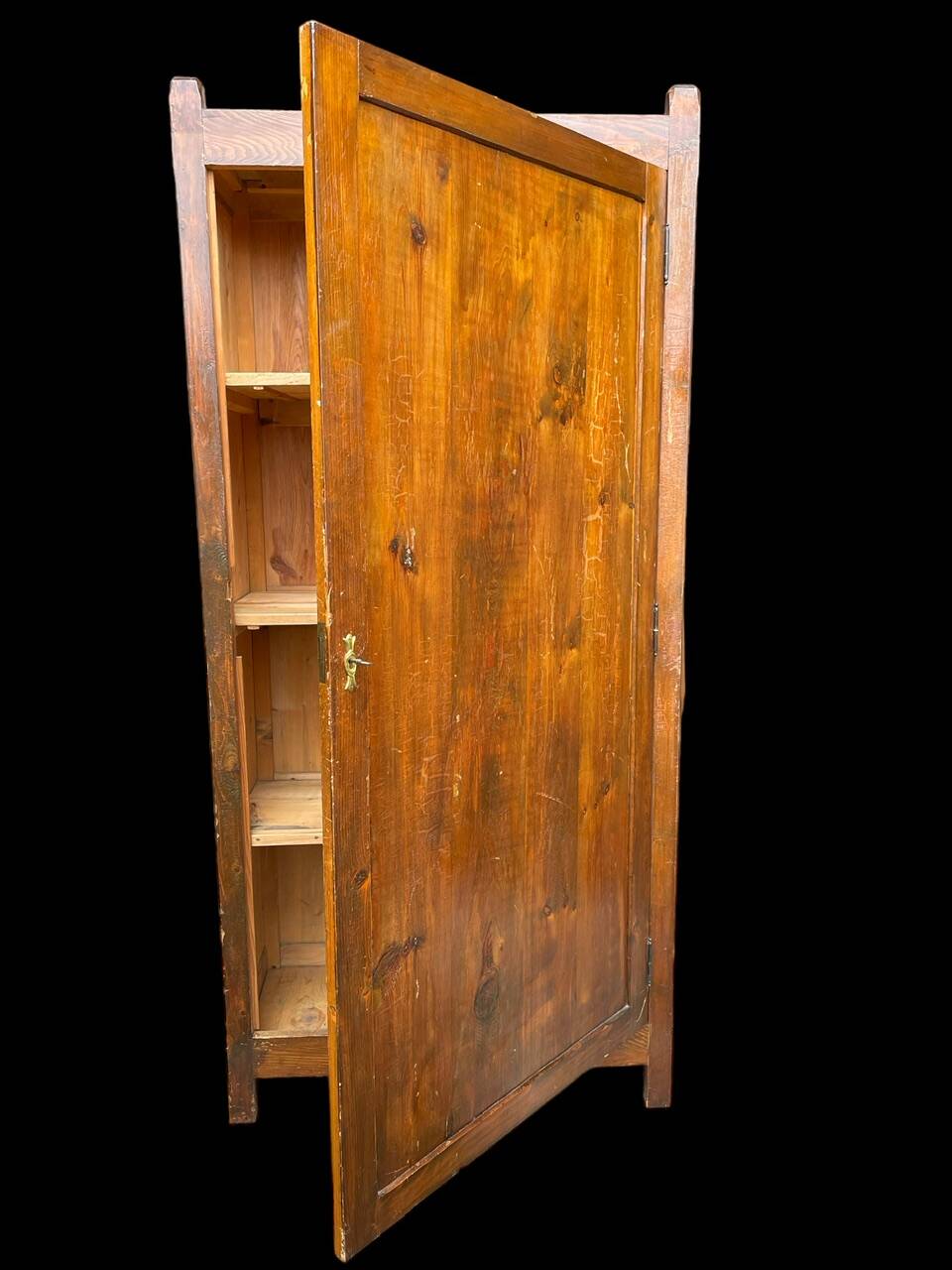 Rustic fir cabinet
