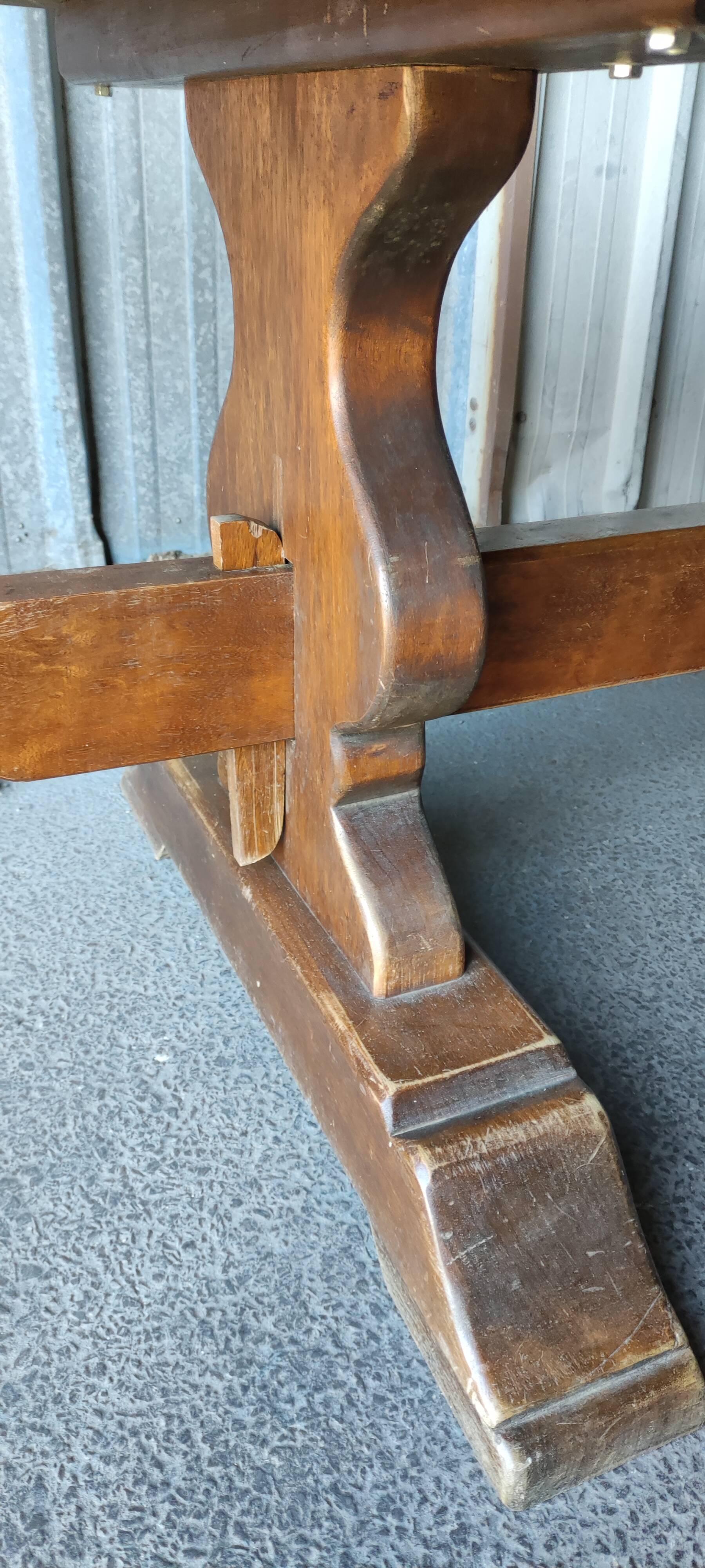 Monastery table 2.70 meters, farmhouse table