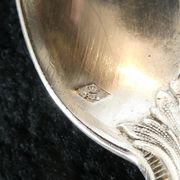 12 small spoons in silver massive 19th round a russian