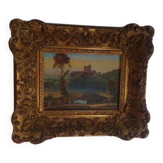 Tableau paysage XIXème