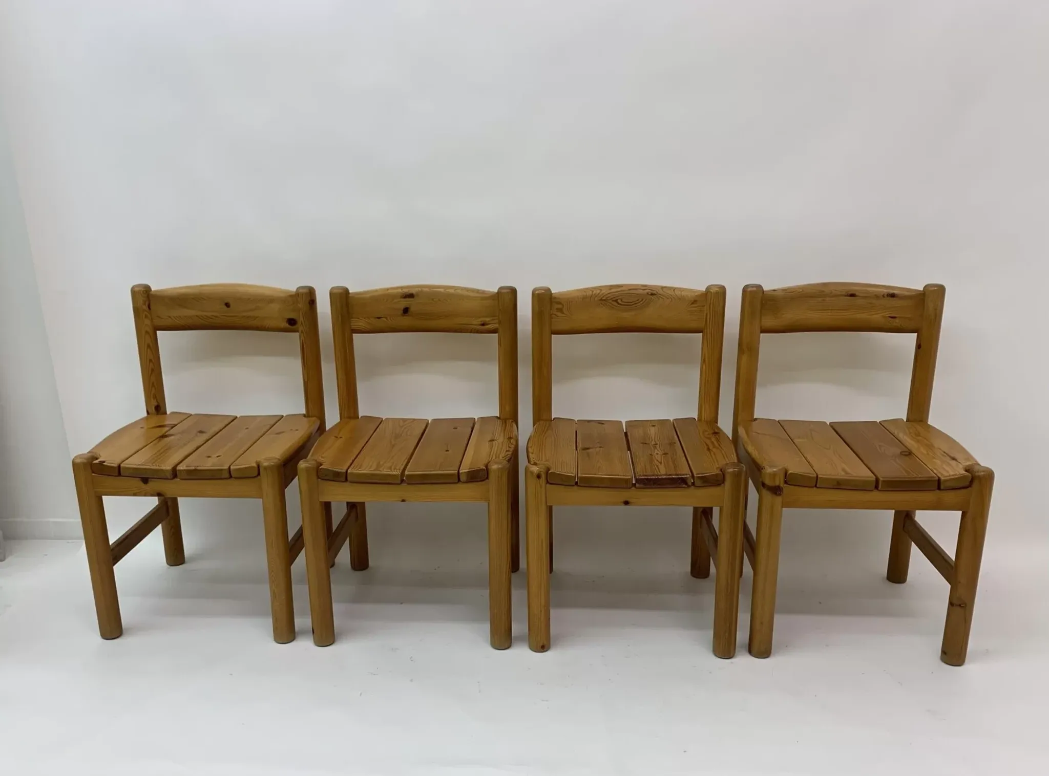 Set of 4 Rainer Daumiller dining chairs, 1970s