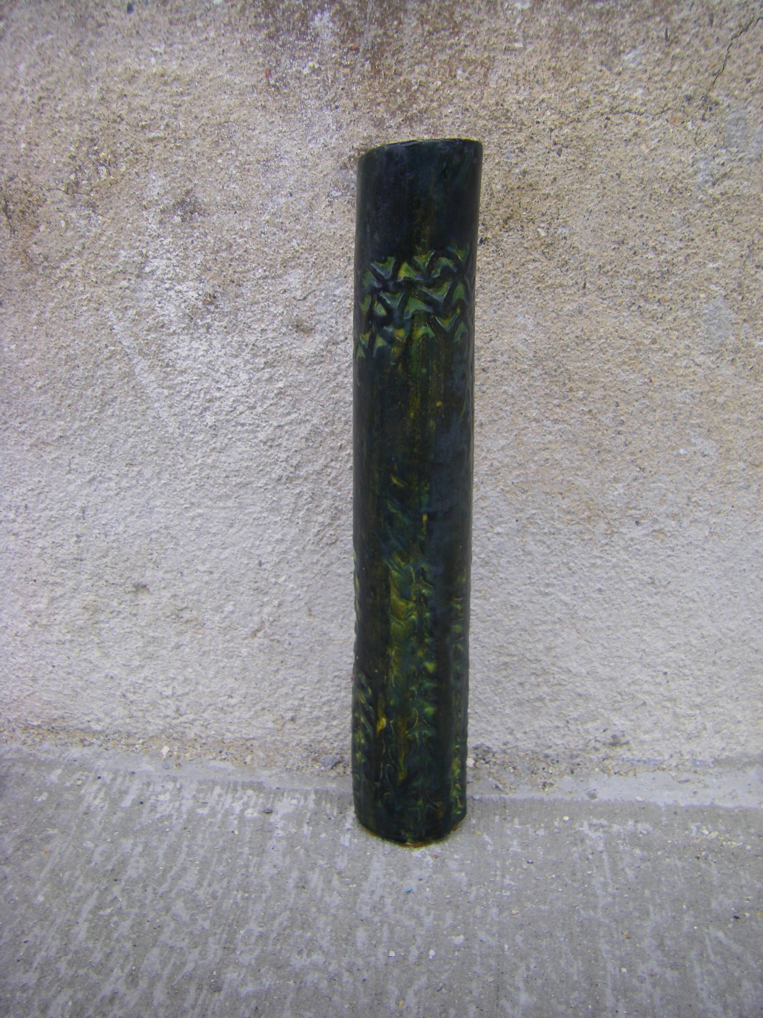 Vase tube "Art Brut"
