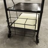 Trolley on wheels 1960 perforated metal