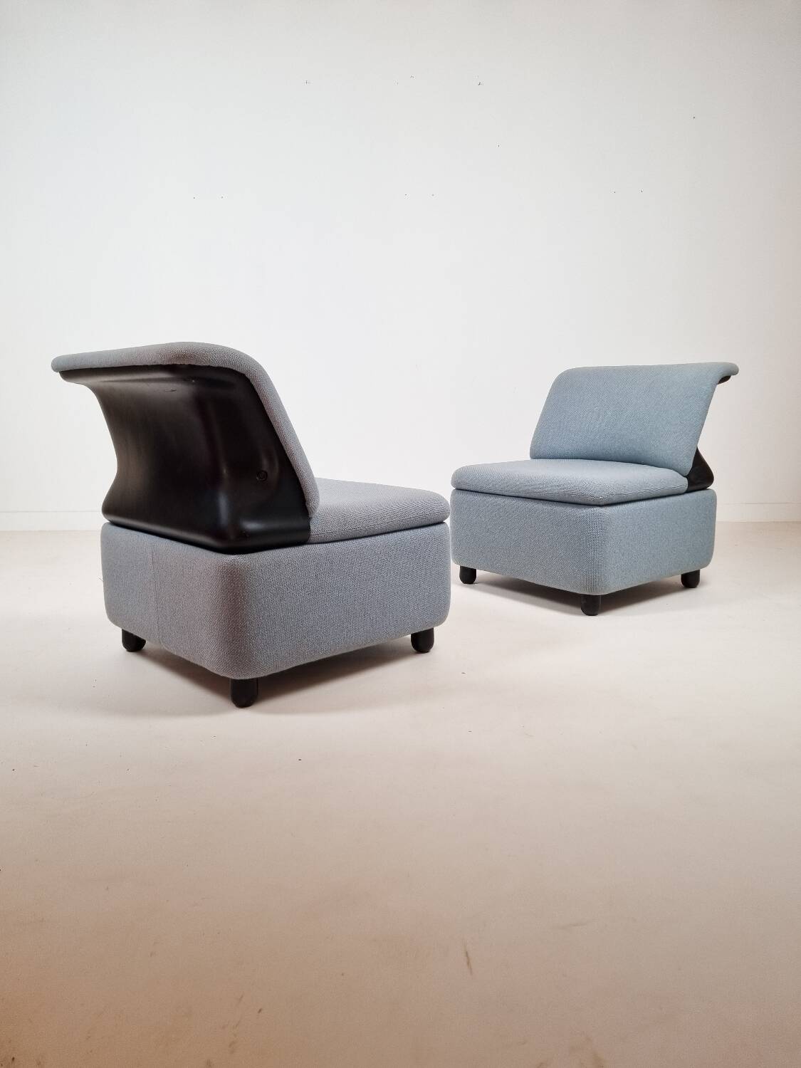 Vintage 1980s chaise lounge