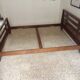 Oak bed by René Gabriel period Reconstruction