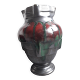 Very original vintage Belgian ceramic vase