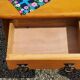 Pair of vintage bedside tables from the 70s in solid pine