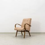 Mid Century Armchair Model 53 By J šmidek For Ton, 1960s