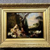From the romantic paintings of the 18th century: oil on canvas
