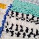 Azilal carpet in wool, 197 X 156 cm