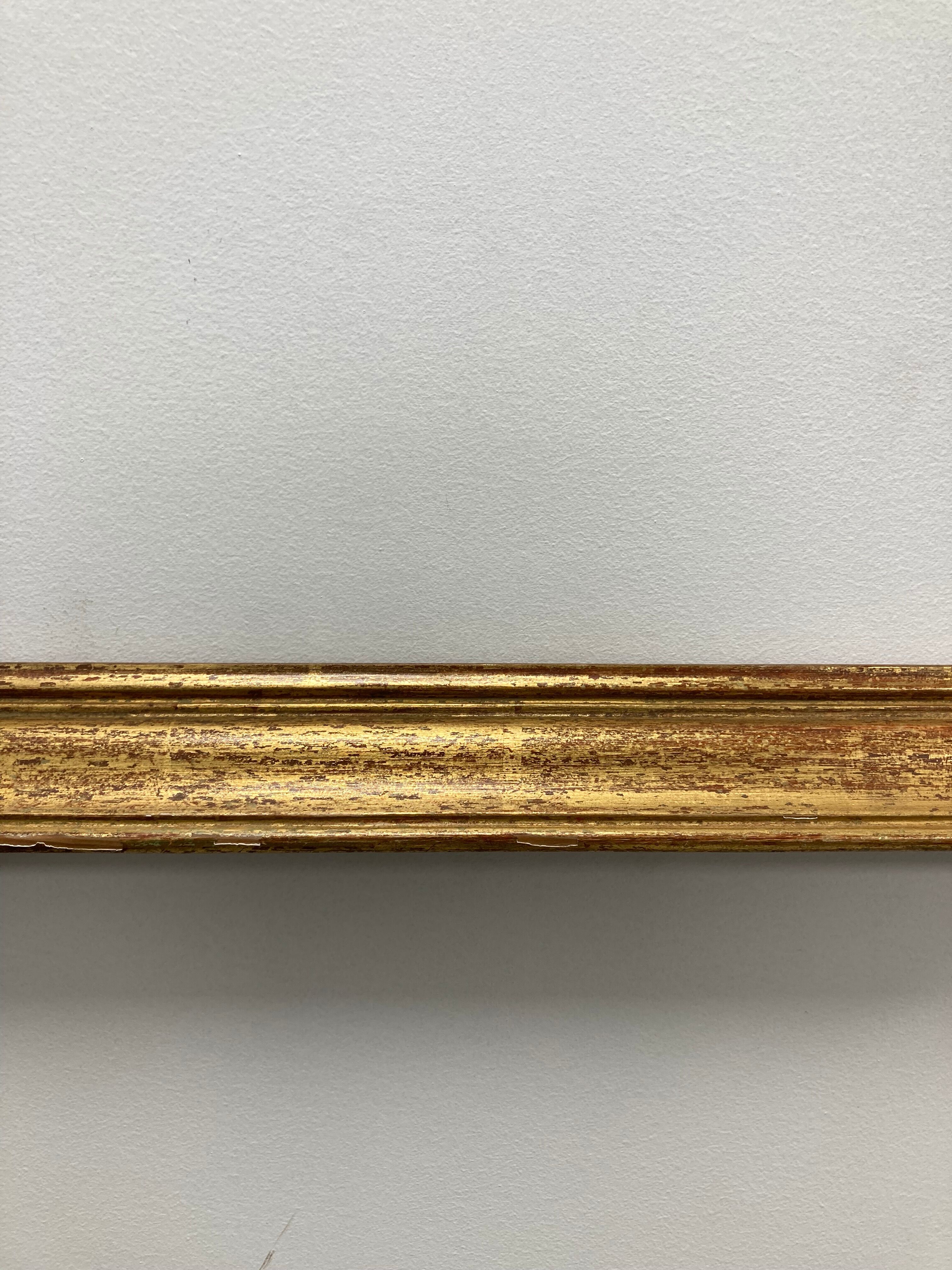 Golden vintage frame