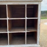 White patinated wooden craft