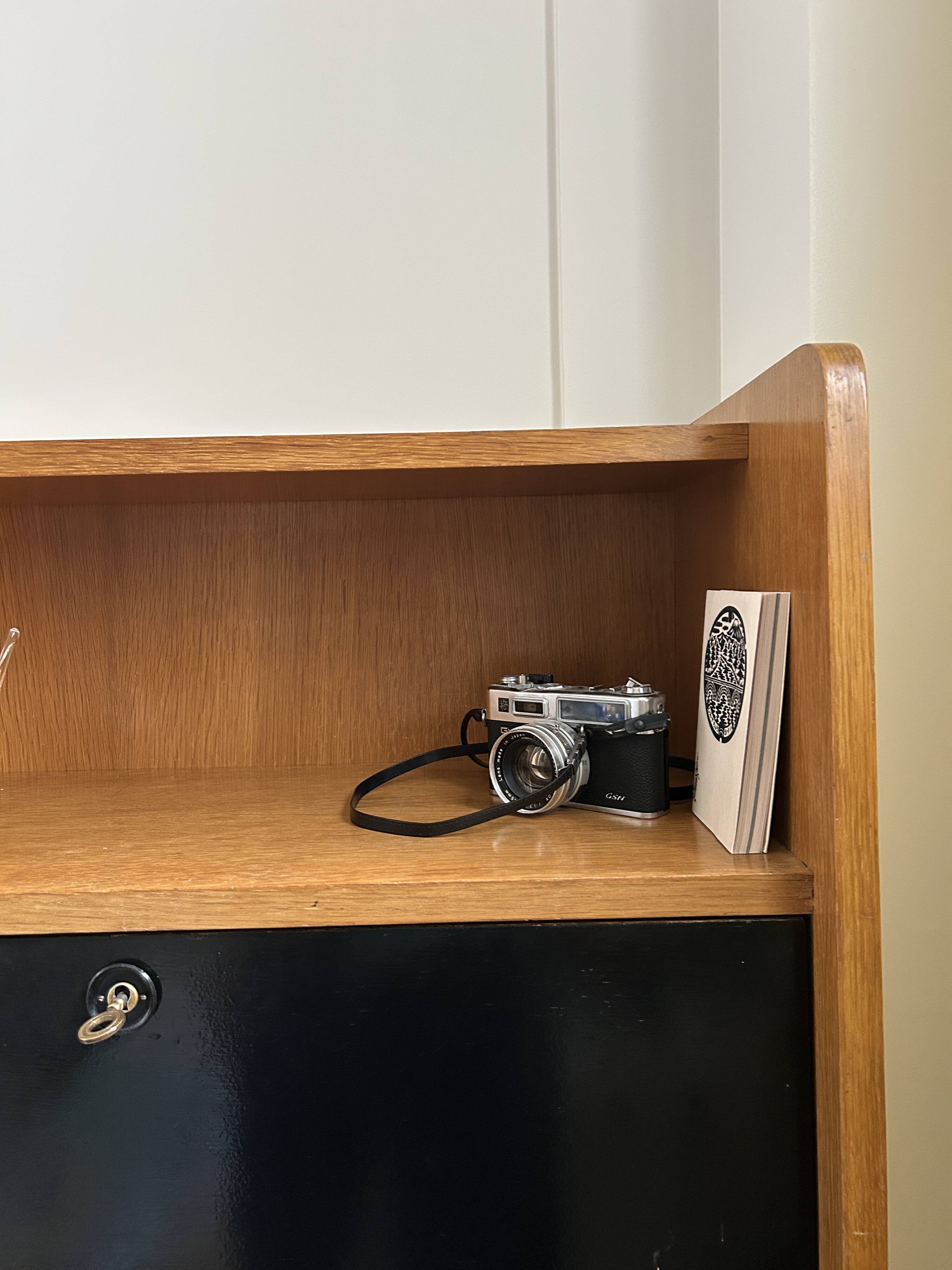 Vintage Scandinavian secretary desk – 1960s
