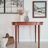 Oval inlaid table made in Germany by Sohn & Cie
