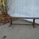 Oak farm bench