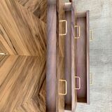 Vintage writing desk in rosewood