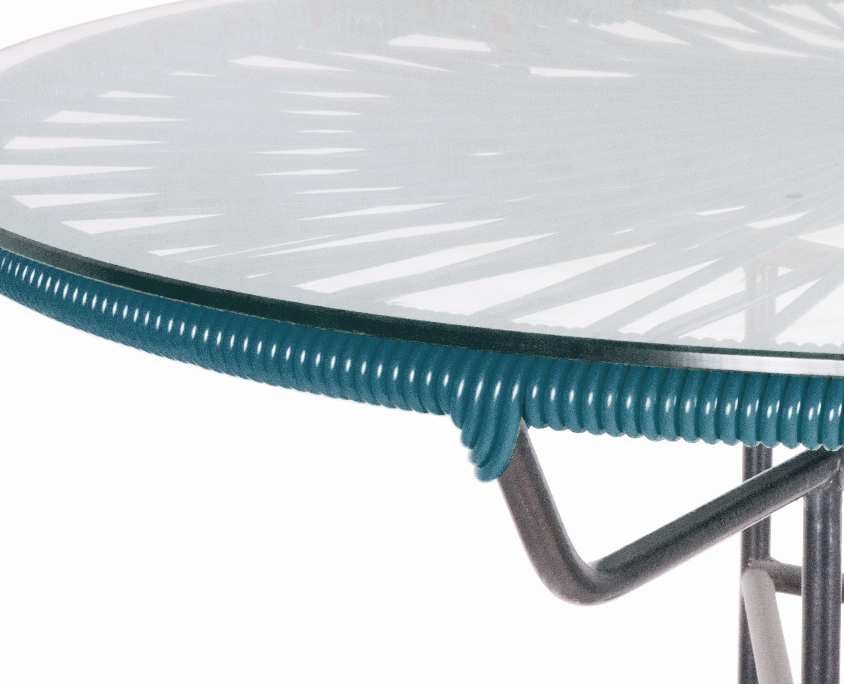 Zipolite ocean blue coffee table boqa