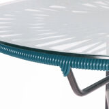 Zipolite ocean blue coffee table boqa