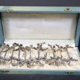 Box Louis XVI silver knife holders