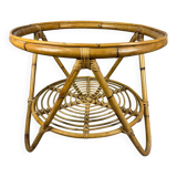 Rattan Coffee Table from the 60s