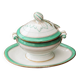 Antique mustard pot in Paris porcelain
