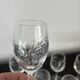 12 verres à liqueur en cristal 1950