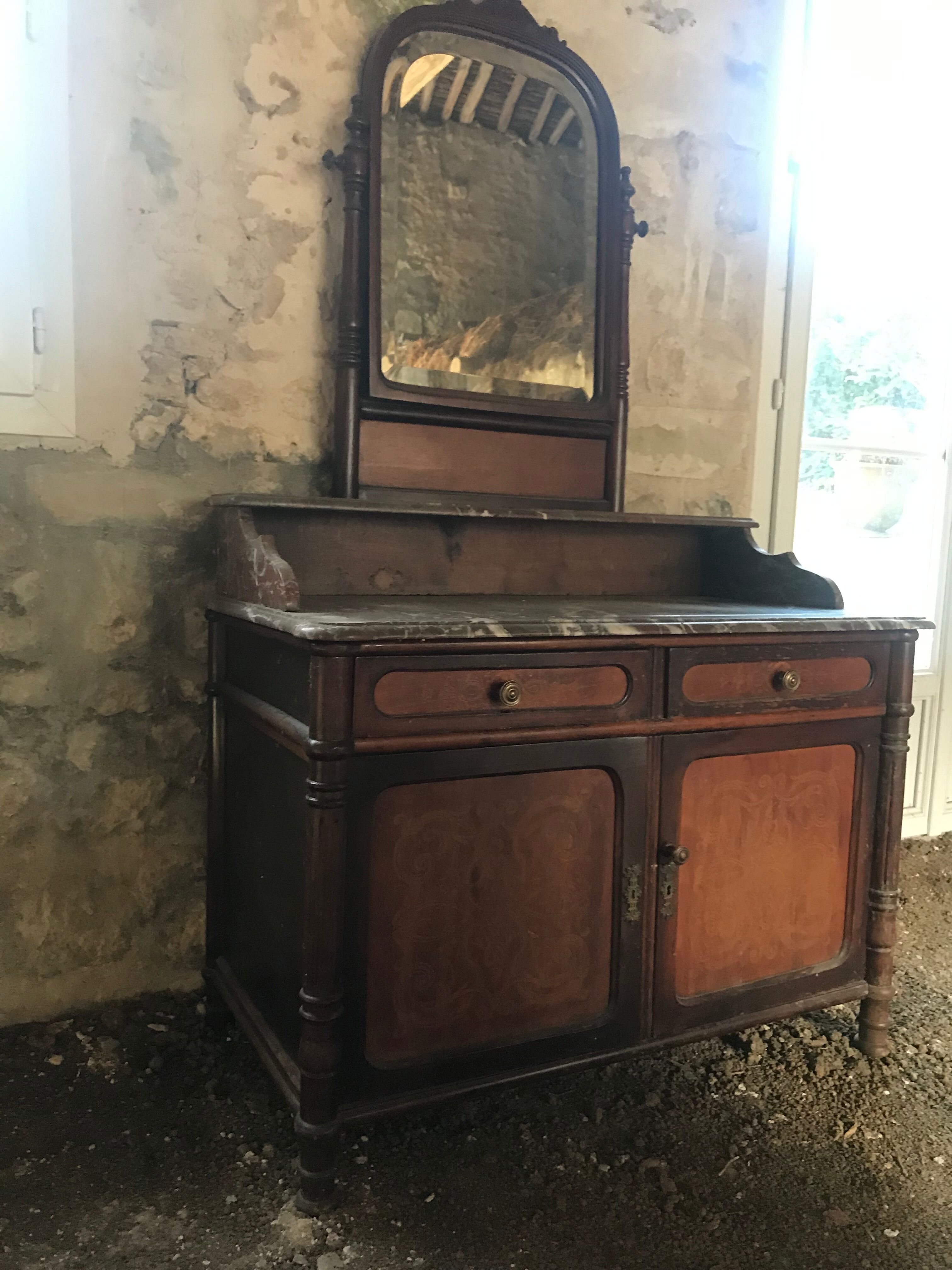 Old toilet furniture