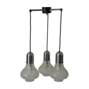 Lampe cascade à 3 abat-jours