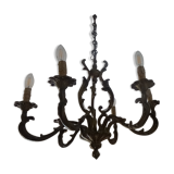 Chandelier in bronze