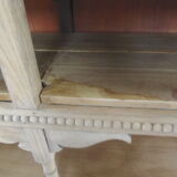 Furniture of trade, vintage service the bottom in oak the top in walnut.