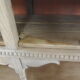 Furniture of trade, vintage service the bottom in oak the top in walnut.