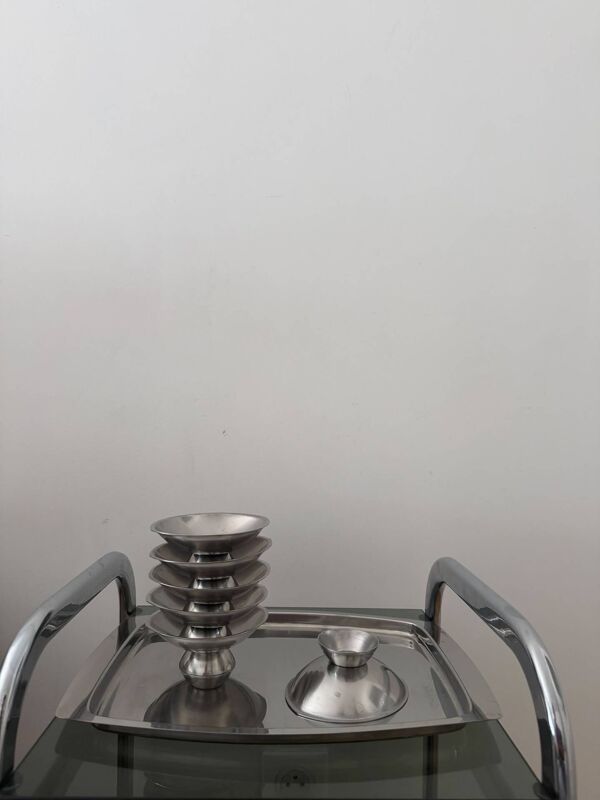 Lot 6 coupelles à glace vintage