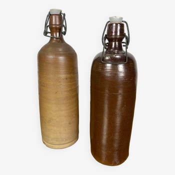 Stoneware bottles