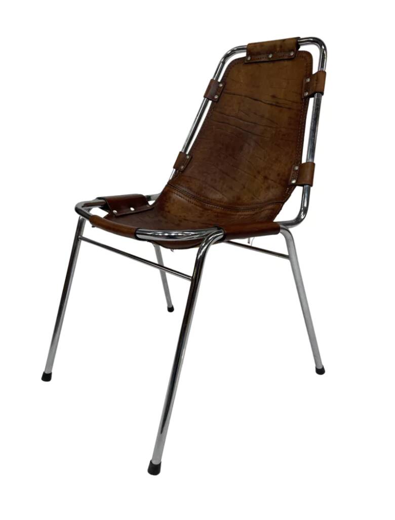 Mid Century Dal Vera Les Arcs Cognac Chair Design