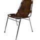 Chaise Les Arcs Cognac Design Dal Vera Mid Century