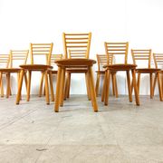 Chaises de salle à manger vintage scandinaves, 1970