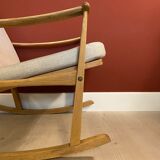 Danish rocking chair by Finn Juhl for M. Nissen, Denmark 1960s