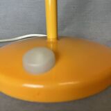 Gooseneck orange table lamp by Henrik Preutz