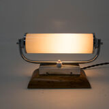 Bauhaus tubular table lamp, 1930s, restored
