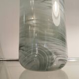 Vintage blown glass bottle vase