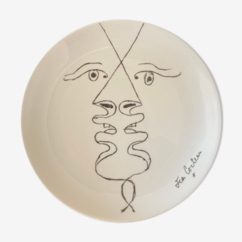 Plate Picasso porcelain Giraud and brousseau Limoges