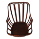 Fauteuil Rotin des Années 60 de Maugrion modéle Basset