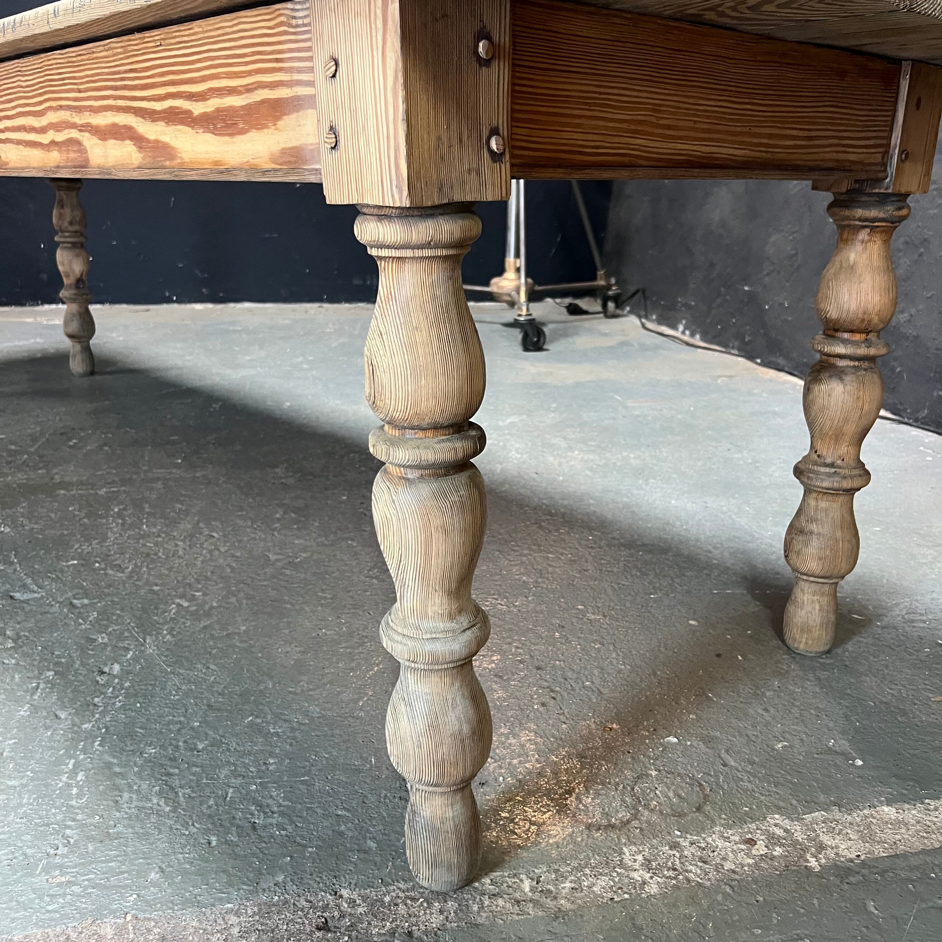 Community farm table 1930