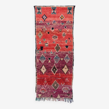 Boujad. vintage moroccan rug, 112 x 270 cm