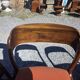 6 Baumann sled chairs in rosewood from the 1960s.