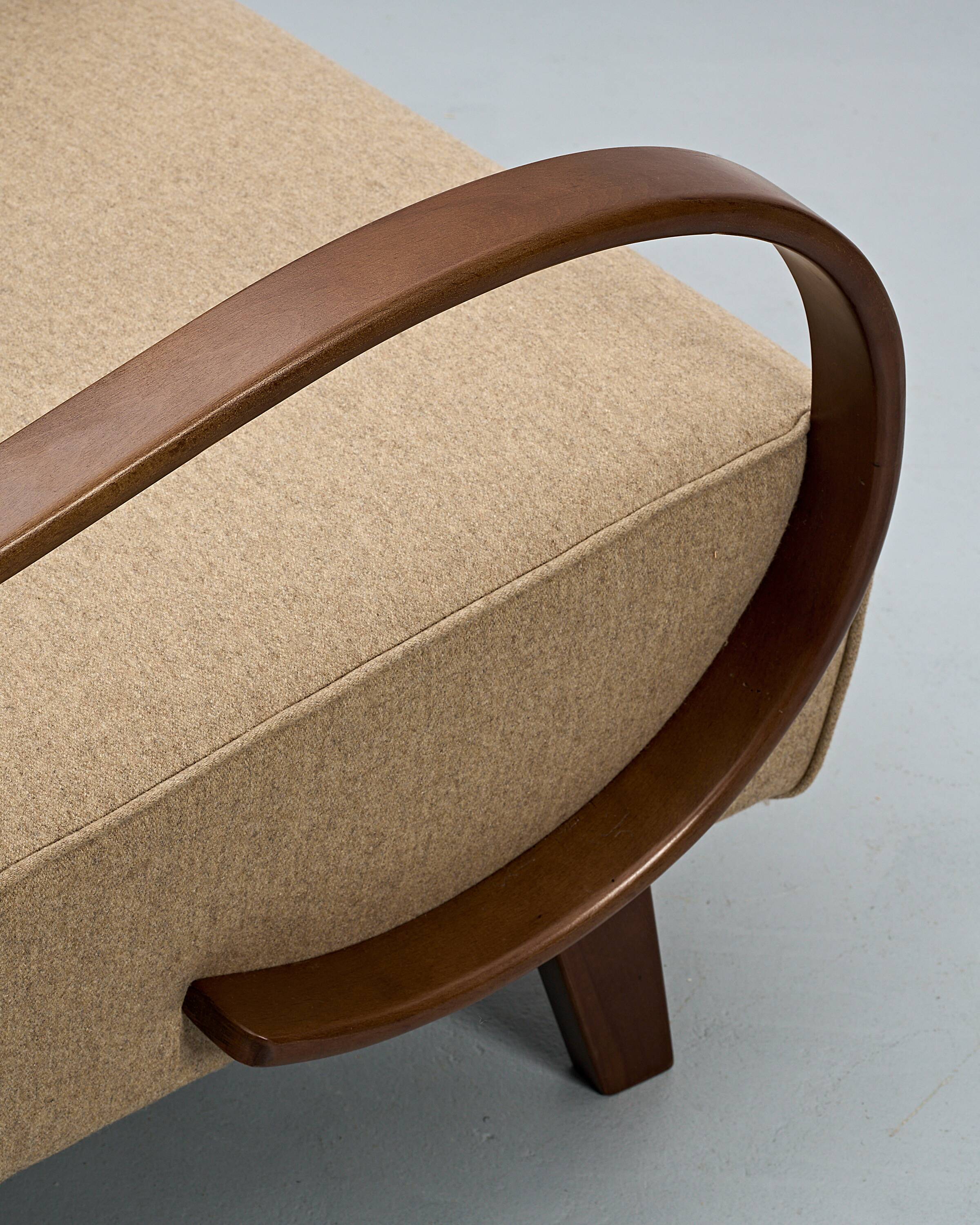 Type C Armchair by Jindřich Halabala, 1930s