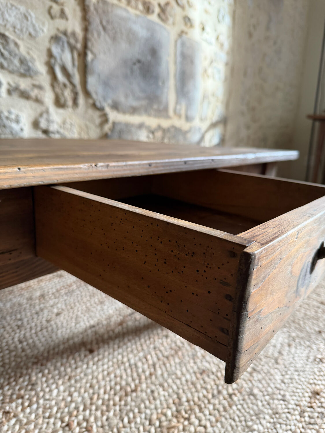 Renovated farmhouse coffee table